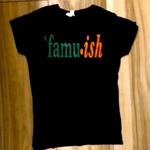 Black FAMU tee